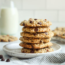Gluten-Free Oatmeal Chocolate Chip Cookies