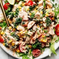 Creamy BBQ Chicken Salad