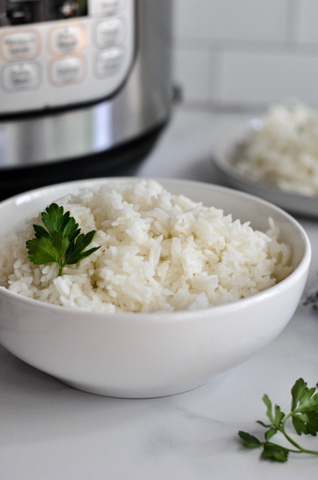 Instant Pot Jasmine Rice (Easy Photo Tutorial) - The Real Food Dietitians