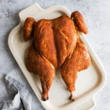 Smoked Spatchcock Chicken-image