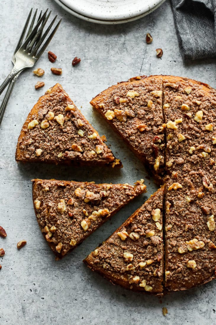 Gluten-Free Pumpkin Coffee Cake - The Real Food Dietitians