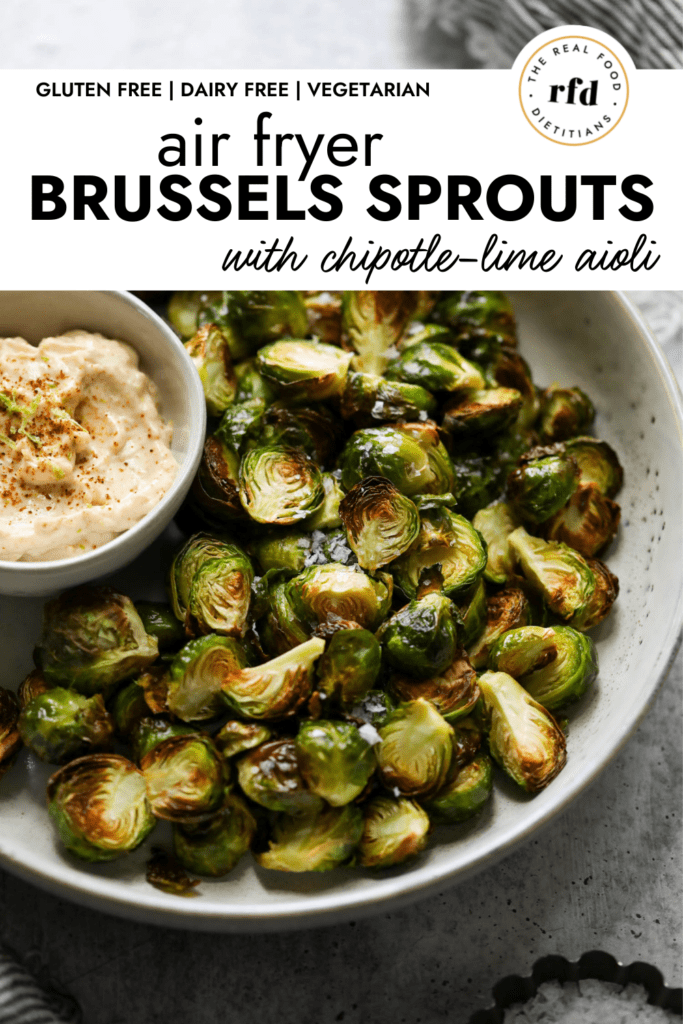 Air Fryer Brussels Sprouts with Chipotle Lime Aioli 1000 x 1500