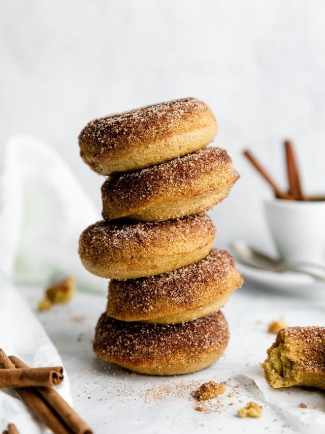 Gluten-free Donuts with Cinnamon Sugar