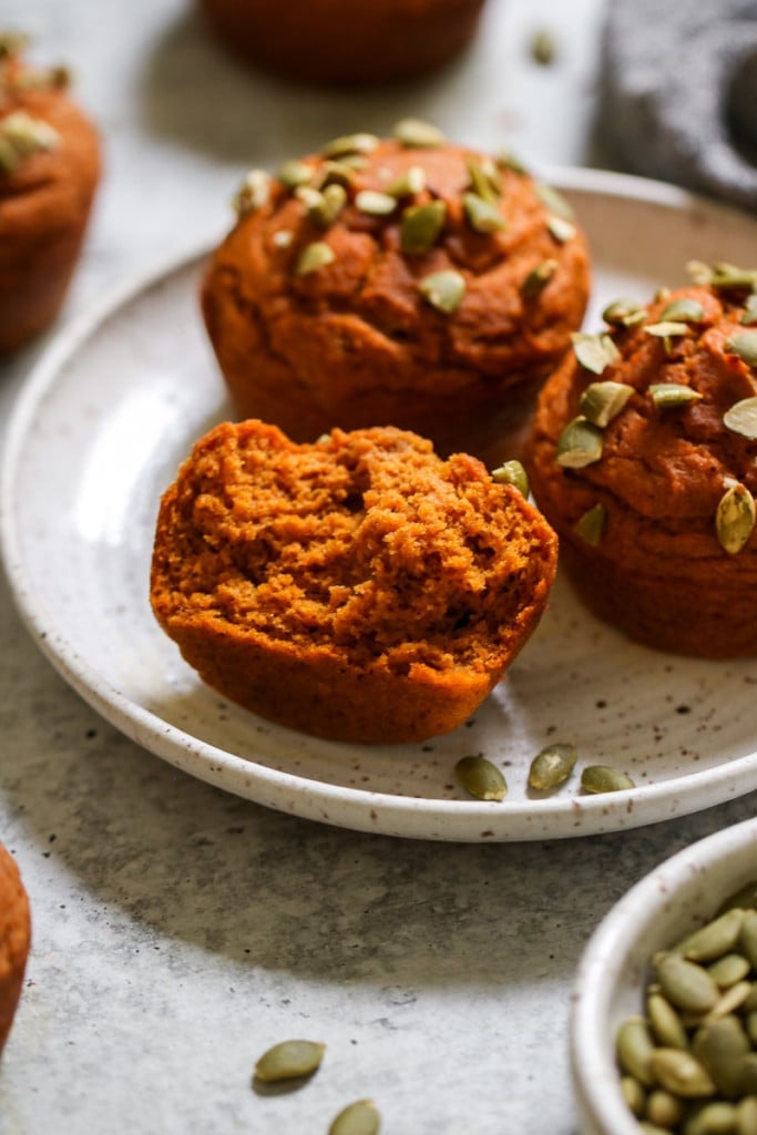 Pumpkin Protein Muffins19
