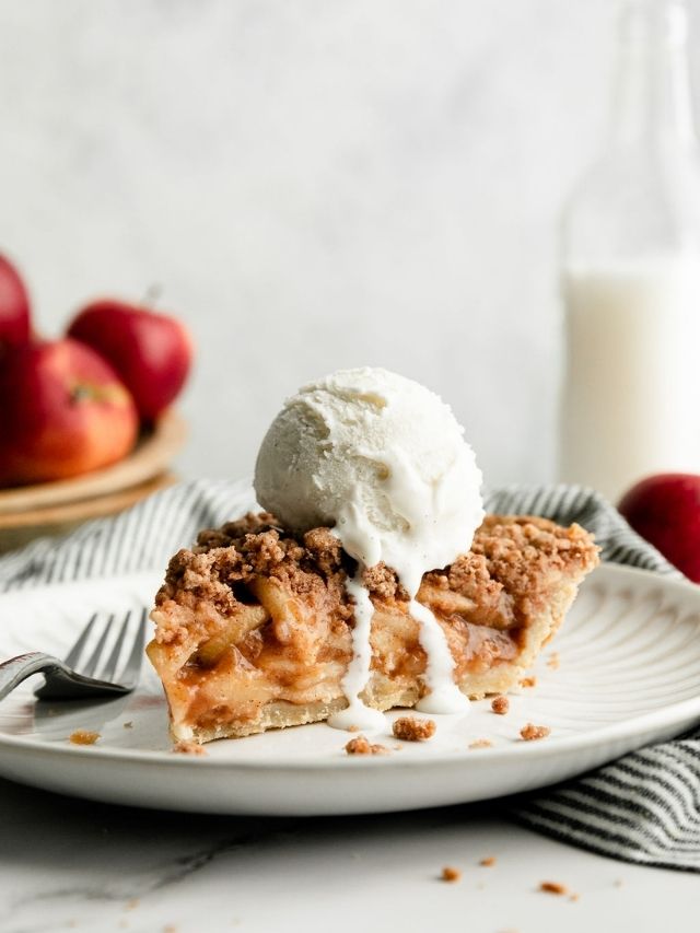 Gluten-Free Apple Pie with Crumb Topping