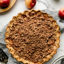 Gluten-Free Apple Pie with Crumb Topping (Easy to Make)