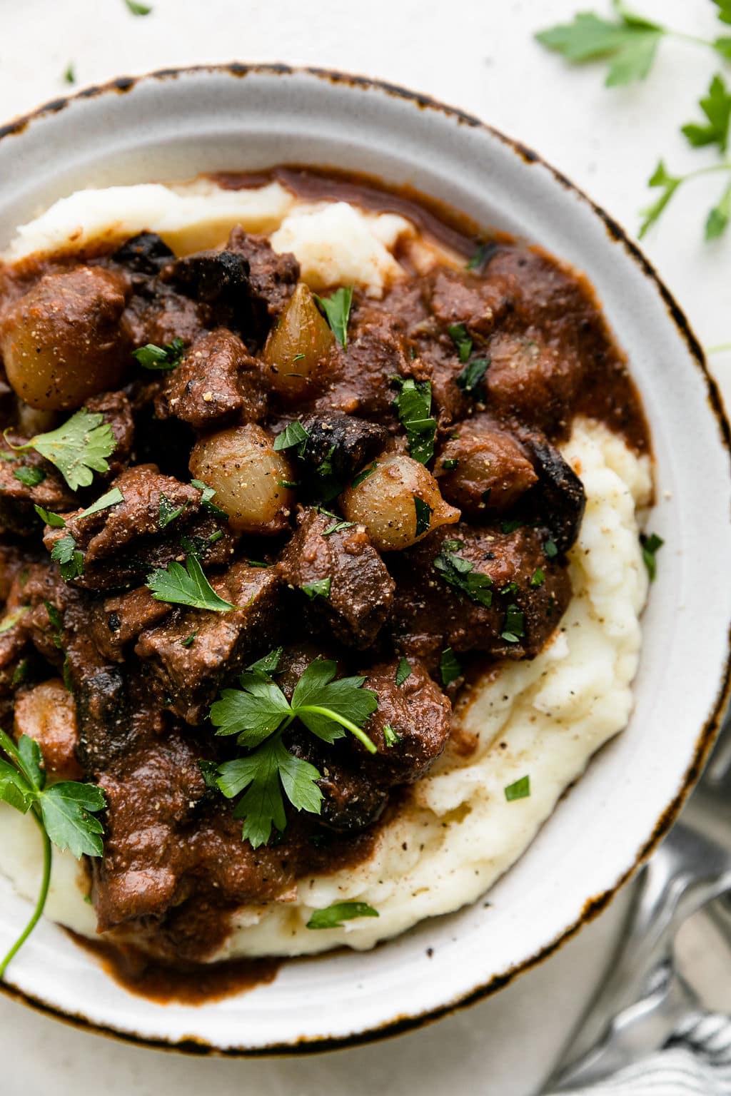 Slow Cooker Beef Stew {with Rich Gravy}