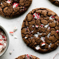 Gluten-Free Peppermint Brownie Cookies