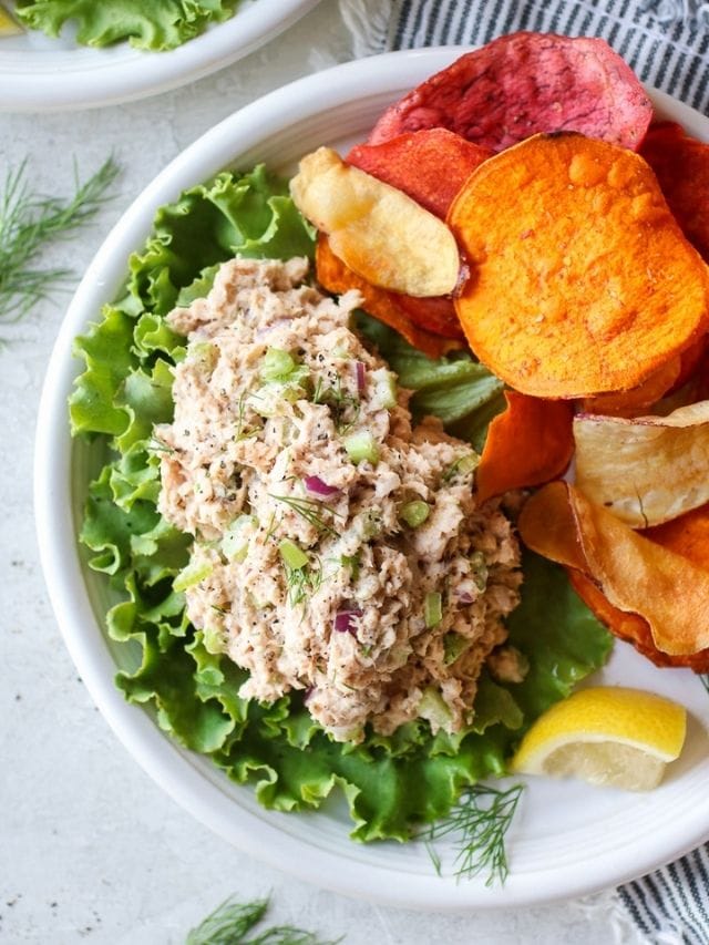 5-Minute Salmon Salad
