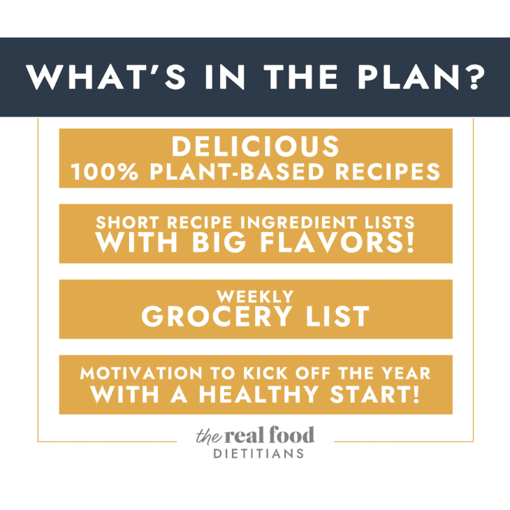 2-Week Plant-Based Meal Plan (Vegan-Friendly) - The Real Food Dietitians