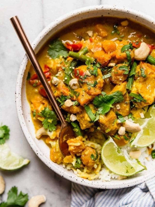 Instant Pot Chicken Sweet Potato Curry