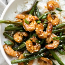 Sheet Pan Honey Garlic Shrimp