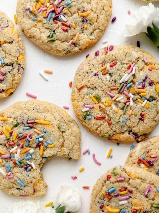Gluten-Free Funfetti Cookies