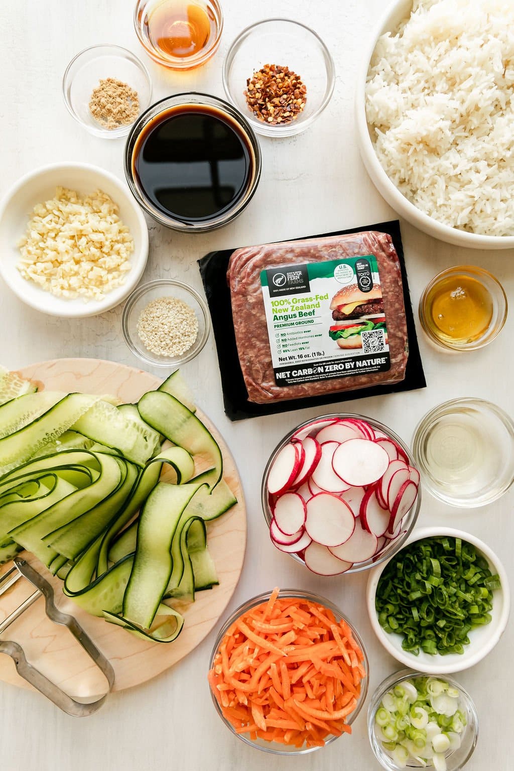 Korean Beef Bowls (Easy Meal Prep Recipe) - Kirbie's Cravings