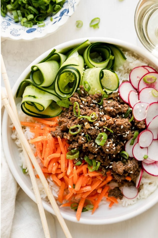 Korean-Inspired Ground Beef Bowls (Easy 30 Minute Meal) - The Real Food ...