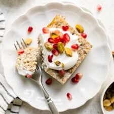 Baked Vanilla Protein Oatmeal Breakfast Bars-image