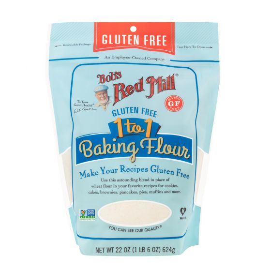 Bag of Bob's Red Mill Gluten-Free 1-to-1 Baking Flour