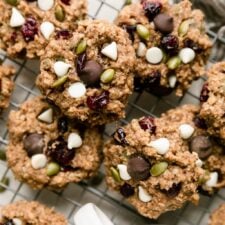 Trail Mix Breakfast Cookies