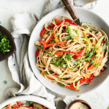 Stir Fry Noodles with Chicken