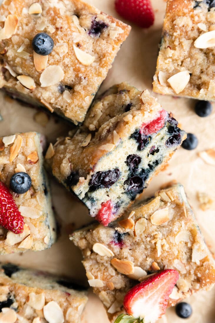 Mixed Berry Breakfast Cake (Made With Yogurt) The Real Food Dietitians