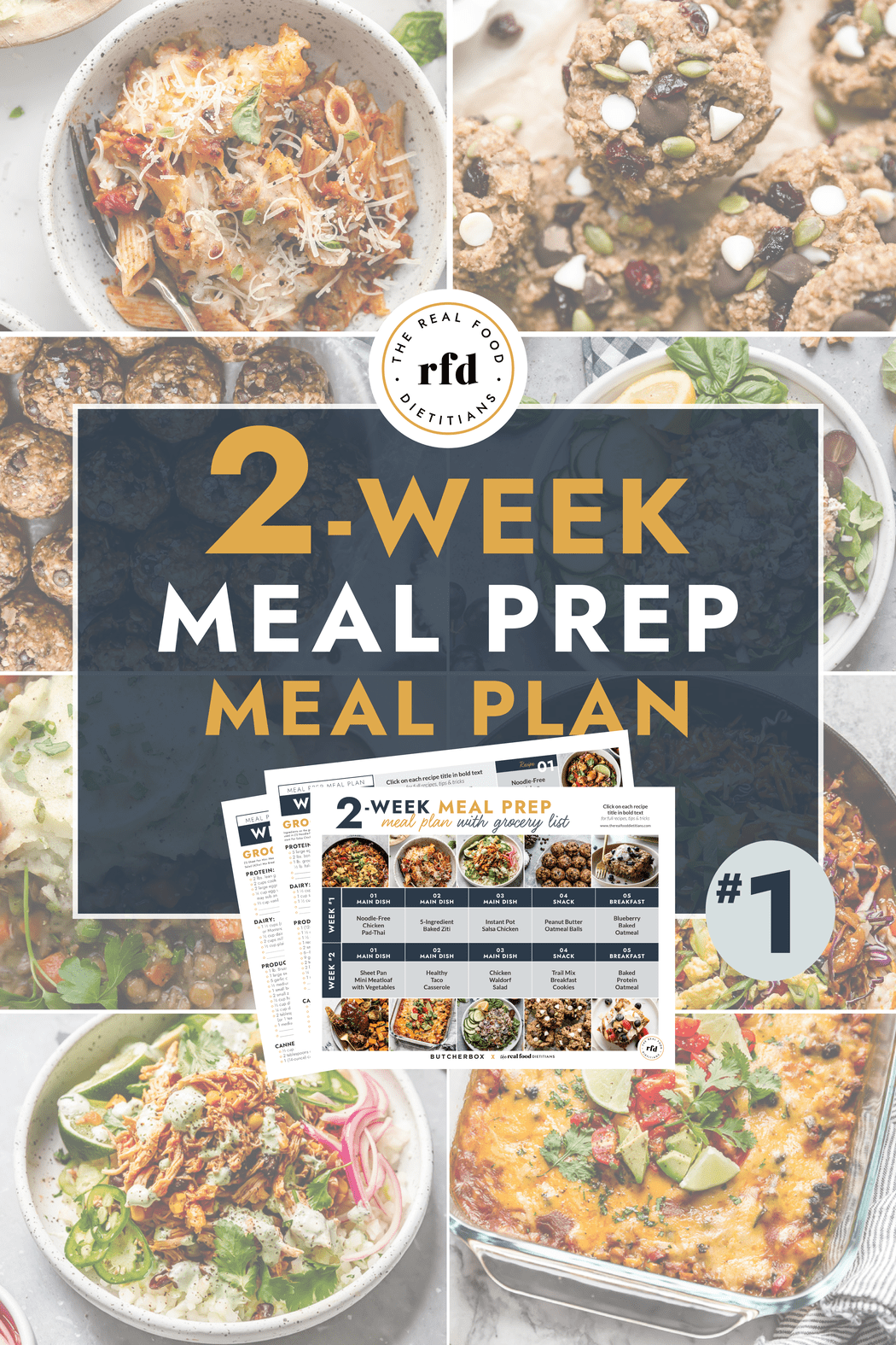 2-Week Meal Prep Meal Plan with Grocery Record - BestAiLife.com