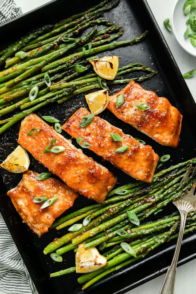 Honey Glazed Salmon (30 Minute Meal) - The Real Food Dietitians