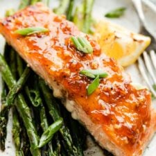 Sheet Pan Honey Glazed Salmon Recipe