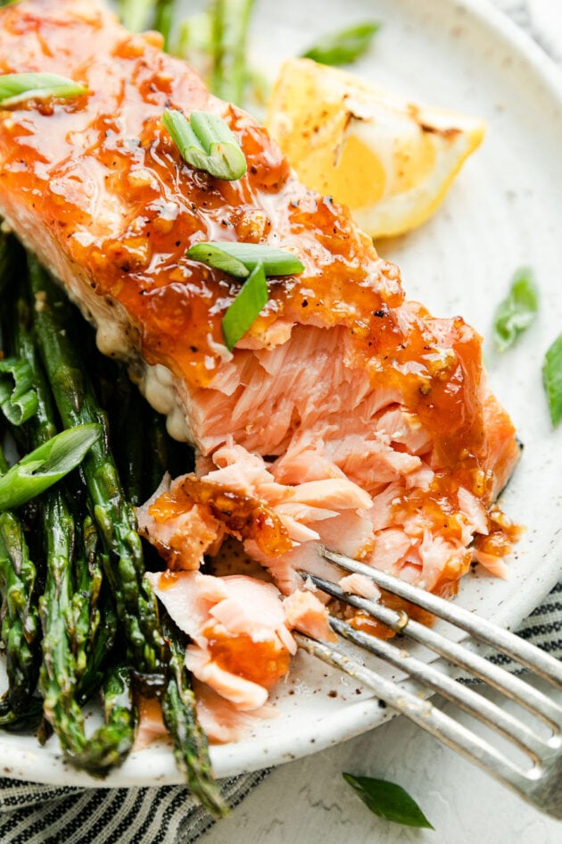 Honey Glazed Salmon (30 Minute Meal) - The Real Food Dietitians