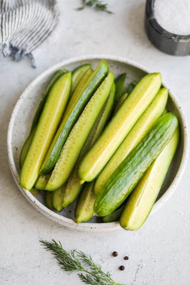 The Easiest Refrigerator Pickle Recipe