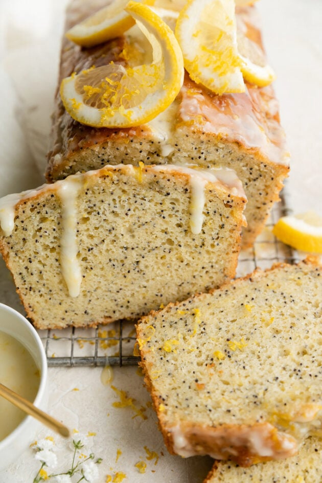 Lemon Poppy Seed Bread - The Real Food Dietitians