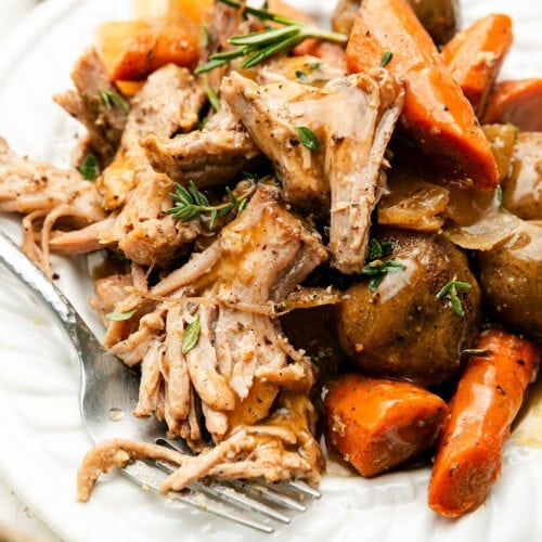 Ninja Foodi Multi Cooker - Roast Pork With Carrots and Mustard