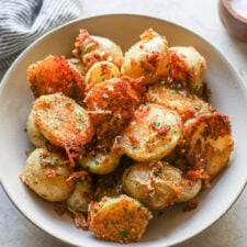 Crispy Parmesan Crusted Potatoes Recipe