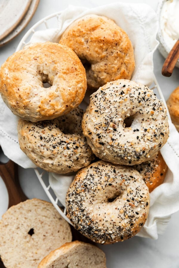 The Perfect Greek Yogurt Bagels - The Real Food Dietitians