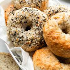 The Perfect Greek Yogurt Bagels