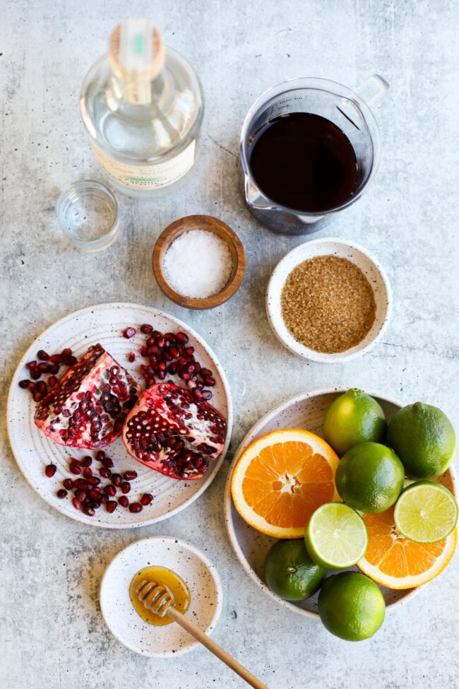 Perfect Pomegranate Margarita (With Mocktail Option)