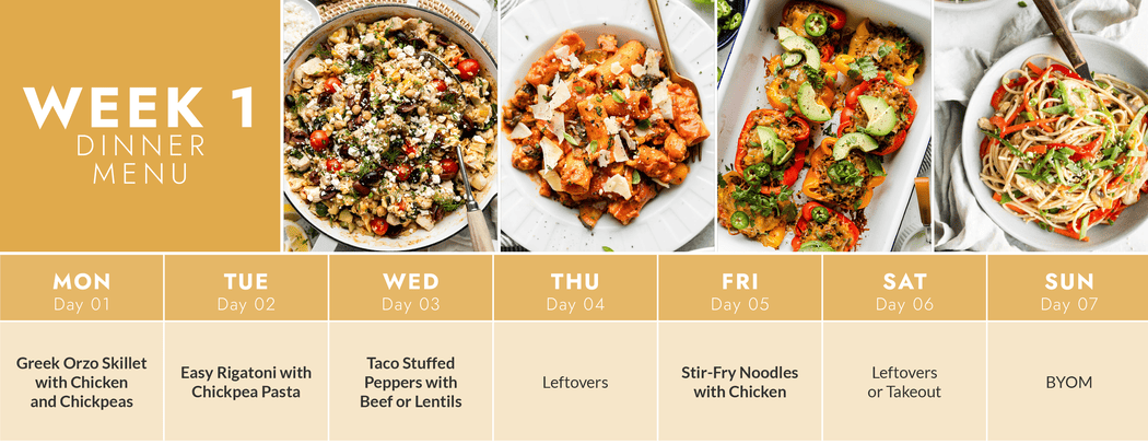 2-Week Healthy Winter Meal Plan With Grocery List - The Real Food ...