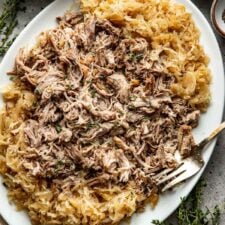 Crockpot Pork And Sauerkraut Recipe