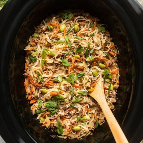 Crockpot Beef Ramen