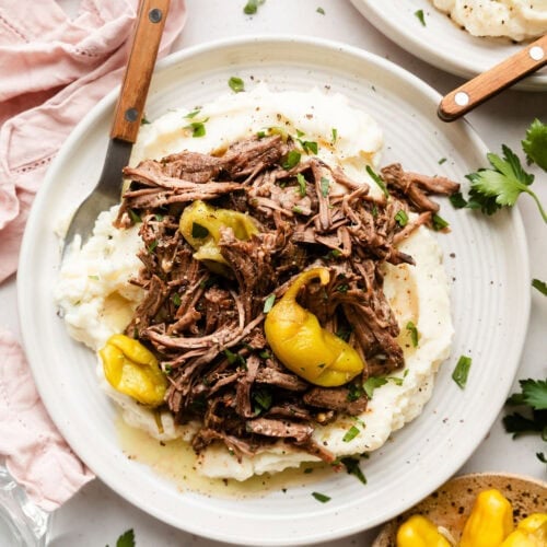 Slow Cooker Mississippi Pot Roast