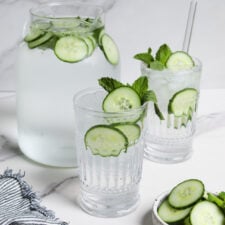 Cucumber Water Recipe
