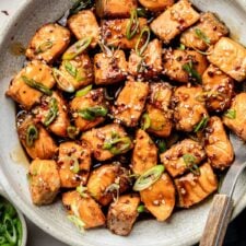 Air Fryer Salmon Bites Recipe