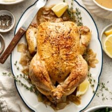 Whole Oven-Roasted Chicken Recipe