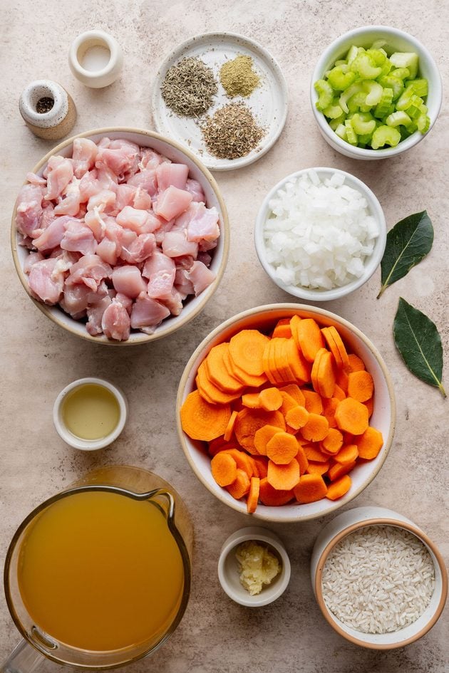 Easy Chicken And Rice Soup